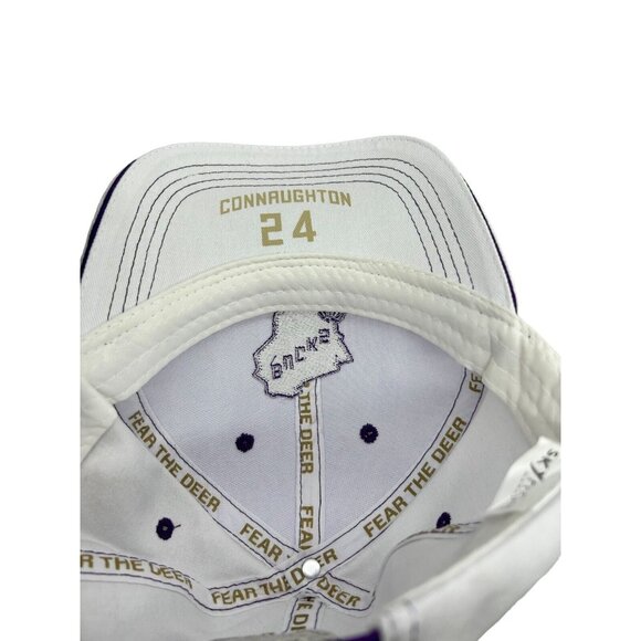 Milwaukee Bucks Pat Connaughton 24 Foundation NBA 2021 Champions Hat Sky High - Picture 6 of 6